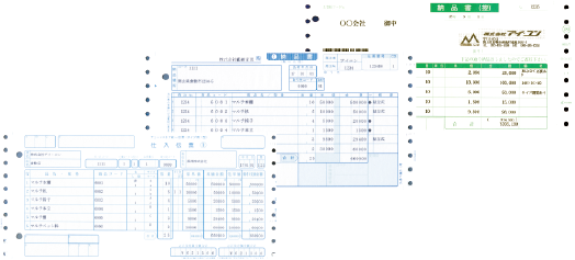 専用伝票への印刷