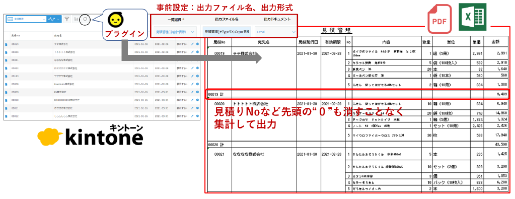 処理条件を書き足し可能
